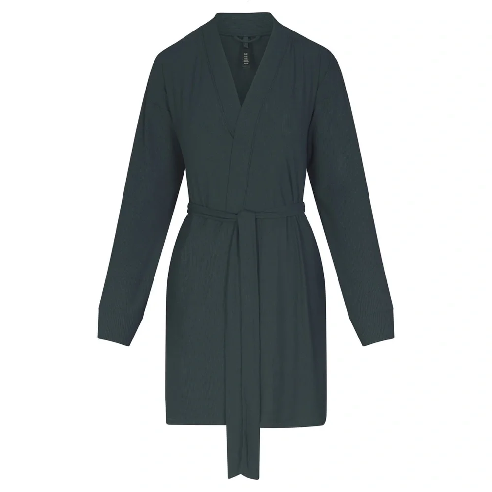 ✨SKIMS SOFT LOUNGE ROBE CYPRESS XL - Picture 6 of 7